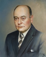 Olejomalba 60x45cm vznikla podle černobílé, staré fotografie roku 2016