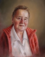 Olejomalba z roku 2016. Rozměr obrazu 60x50cmu